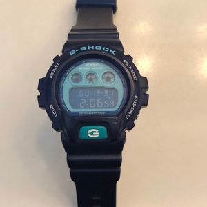 G shock watch baby blue